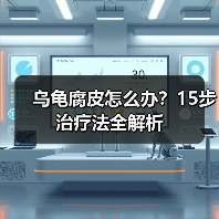 乌龟腐皮怎么办？15步治疗法全解析