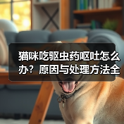 猫咪吃驱虫药呕吐怎么办?原因与处理方法全解析(图4) 猫咪吃驱虫药呕吐怎么办?原因与处理方法全解析(图4)