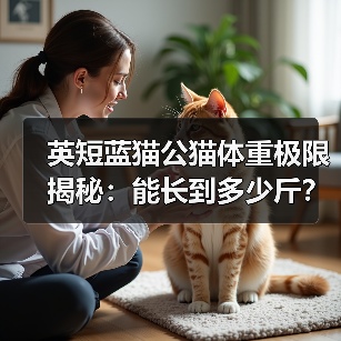 英短蓝猫公猫体重极限揭秘：能长到多少斤？(图3)