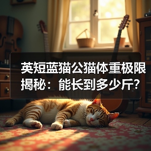 英短蓝猫公猫体重极限揭秘：能长到多少斤？(图4)