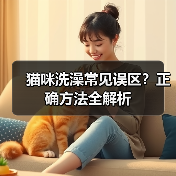 猫咪洗澡常见误区?正确方法全解析(图3) 猫咪洗澡常见误区?正确方法全解析(图3)