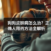 狗狗皮肤病怎么治?正确人用药方法全解析(图4) 狗狗皮肤病怎么治?正确人用药方法全解析(图4)