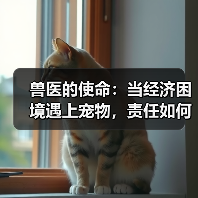 兽医的使命：当经济困境遇上宠物，责任如何界定？(图2)