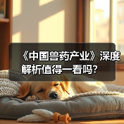 《中国兽药产业》深度解析值得一看吗?(图2) 《中国兽药产业》深度解析值得一看吗?(图2)