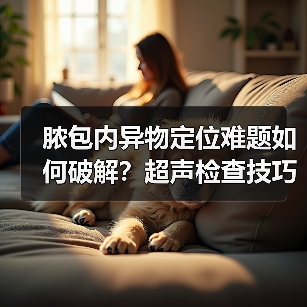 脓包内异物定位难题如何破解?超声检查技巧全解析(图2) 脓包内异物定位难题如何破解?超声检查技巧全解析(图2)