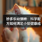 妙多乐幼猫粮：科学配方如何满足小猫健康成长的营养需求？(图3)