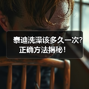 泰迪洗澡该多久一次?正确方法揭秘!(图4) 泰迪洗澡该多久一次?正确方法揭秘!(图4)