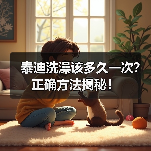 泰迪洗澡该多久一次?正确方法揭秘!(图3) 泰迪洗澡该多久一次?正确方法揭秘!(图3)
