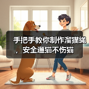 手把手教你制作溜猫绳，安全遛猫不伤猫