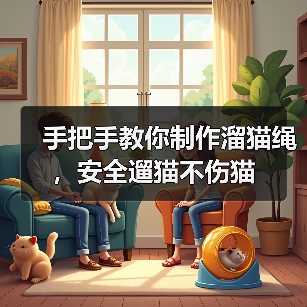 手把手教你制作溜猫绳,安全遛猫不伤猫(图2) 手把手教你制作溜猫绳,安全遛猫不伤猫(图2)