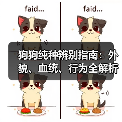 狗狗纯种辨别指南：外貌、血统、行为全解析