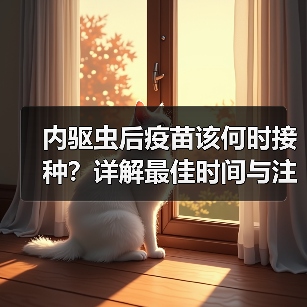 内驱虫后疫苗该何时接种？详解最佳时间与注