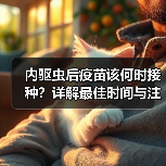 内驱虫后疫苗该何时接种?详解最佳时间与注意事项(图4) 内驱虫后疫苗该何时接种?详解最佳时间与注意事项(图4)