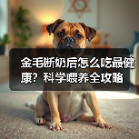 金毛断奶后怎么吃最健康？科学喂养全攻略