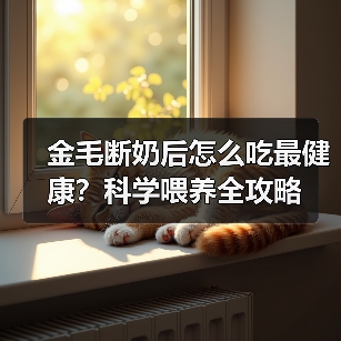 金毛断奶后怎么吃最健康?科学喂养全攻略(图2) 金毛断奶后怎么吃最健康?科学喂养全攻略(图2)