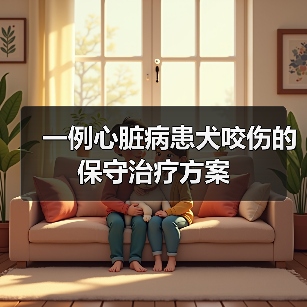 一例心脏病患犬咬伤的保守治疗方案