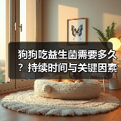 狗狗吃益生菌需要多久？持续时间与关键因素全解析(图2)