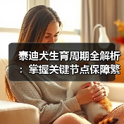 泰迪犬生育周期全解析:掌握关键节点保障繁殖健康(图2) 泰迪犬生育周期全解析:掌握关键节点保障繁殖健康(图2)