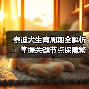 泰迪犬生育周期全解析：掌握关键节点保障繁