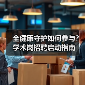全健康守护如何参与?学术岗招聘启动指南(图3) 全健康守护如何参与?学术岗招聘启动指南(图3)