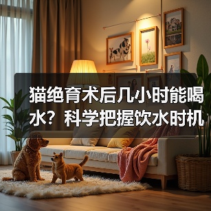 猫绝育术后几小时能喝水？科学把握饮水时机指南(图2)