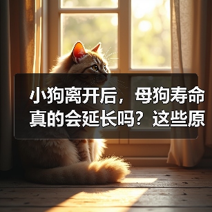 小狗离开后，母狗寿命真的会延长吗？这些原