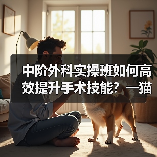 中阶外科实操班如何高效提升手术技能？一猫一狗实战演练