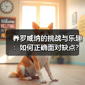 养罗威纳的挑战与乐趣：如何正确面对缺点？(图4)
