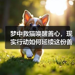 梦中救猫唤醒善心,现实行动如何延续这份善意?(图4) 梦中救猫唤醒善心,现实行动如何延续这份善意?(图4)