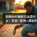 狗狗补钙最快方法是什么?饮食+阳光+添加剂如何高效补充?(图3) 狗狗补钙最快方法是什么?饮食+阳光+添加剂如何高效补充?(图3)