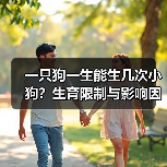 一只狗一生能生几次小狗？生育限制与影响因素全解析