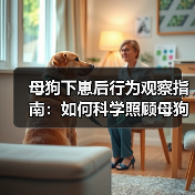 母狗下崽后行为观察指南：如何科学照顾母狗与崽崽？(图4)