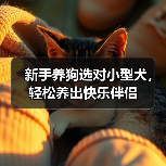 新手养狗选对小型犬，轻松养出快乐伴侣