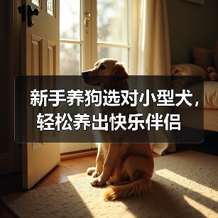 新手养狗选对小型犬，轻松养出快乐伴侣(图2)