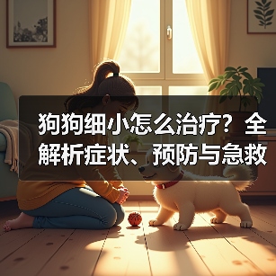 狗狗细小怎么治疗？全解析症状、预防与急救