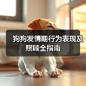 狗狗发情期行为表现及照顾全指南(图3)