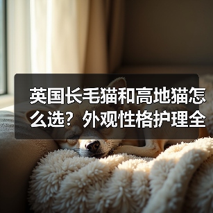 英国长毛猫和高地猫怎么选？外观性格护理全对比(图2)