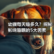 幼猫每天睡多久?揭秘影响睡眠的5大因素(图4) 幼猫每天睡多久?揭秘影响睡眠的5大因素(图4)
