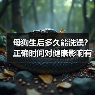 母狗生后多久能洗澡？正确时间对健康影响有多大(图4)