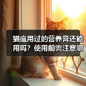 猫瘟用过的营养膏还能用吗？使用前需注意哪些关键点？