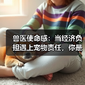 兽医使命感:当经济负担遇上宠物责任,你是否真的履行了使命?(图2) 兽医使命感:当经济负担遇上宠物责任,你是否真的履行了使命?(图2)