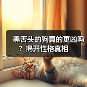 黑舌头的狗真的更凶吗？揭开性格真相(图2)