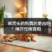 黑舌头的狗真的更凶吗？揭开性格真相(图4)