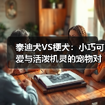 泰迪犬VS梗犬：小巧可爱与活泼机灵的宠物对比(图2)