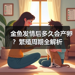 金鱼发情后多久会产卵?繁殖周期全解析(图3) 金鱼发情后多久会产卵?繁殖周期全解析(图3)