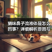 猫咪鼻子流液体是怎么回事?详细解析原因与治疗(图4) 猫咪鼻子流液体是怎么回事?详细解析原因与治疗(图4)