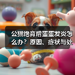 公猫绝育后蛋蛋发炎怎么办?原因、症状与处理全解析(图4) 公猫绝育后蛋蛋发炎怎么办?原因、症状与处理全解析(图4)
