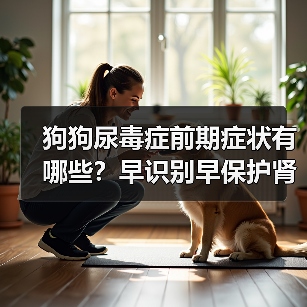 狗狗尿毒症前期症状有哪些？早识别早保护肾脏健康(图2)