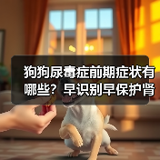 狗狗尿毒症前期症状有哪些？早识别早保护肾脏健康(图4)