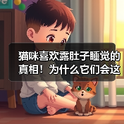 猫咪喜欢露肚子睡觉的真相！为什么它们会这样做？